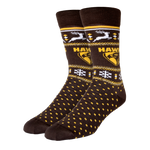 Hawthorn Hawks Adult Christmas Socks