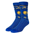 West Coast Eagles Adult Christmas Socks