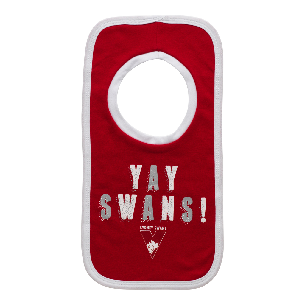 Sydney swans Yay Bibs - Set Of 2