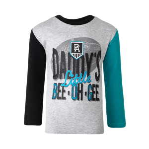Port Adelaide Power Toddlers Long Sleeve Top