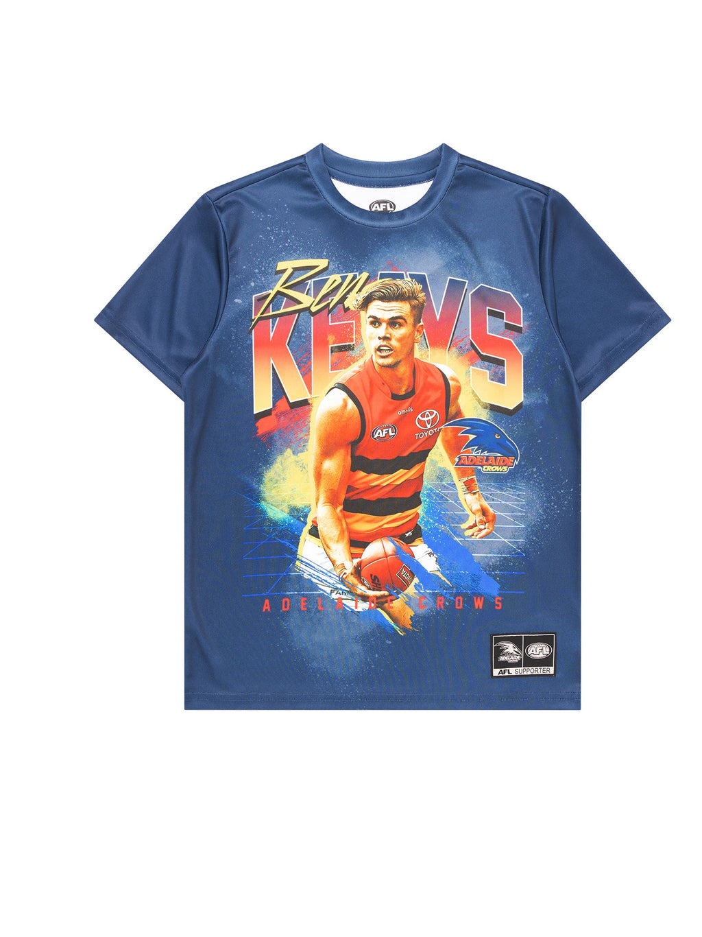 Adelaide Crows Youth Player Tee - Ben Keays