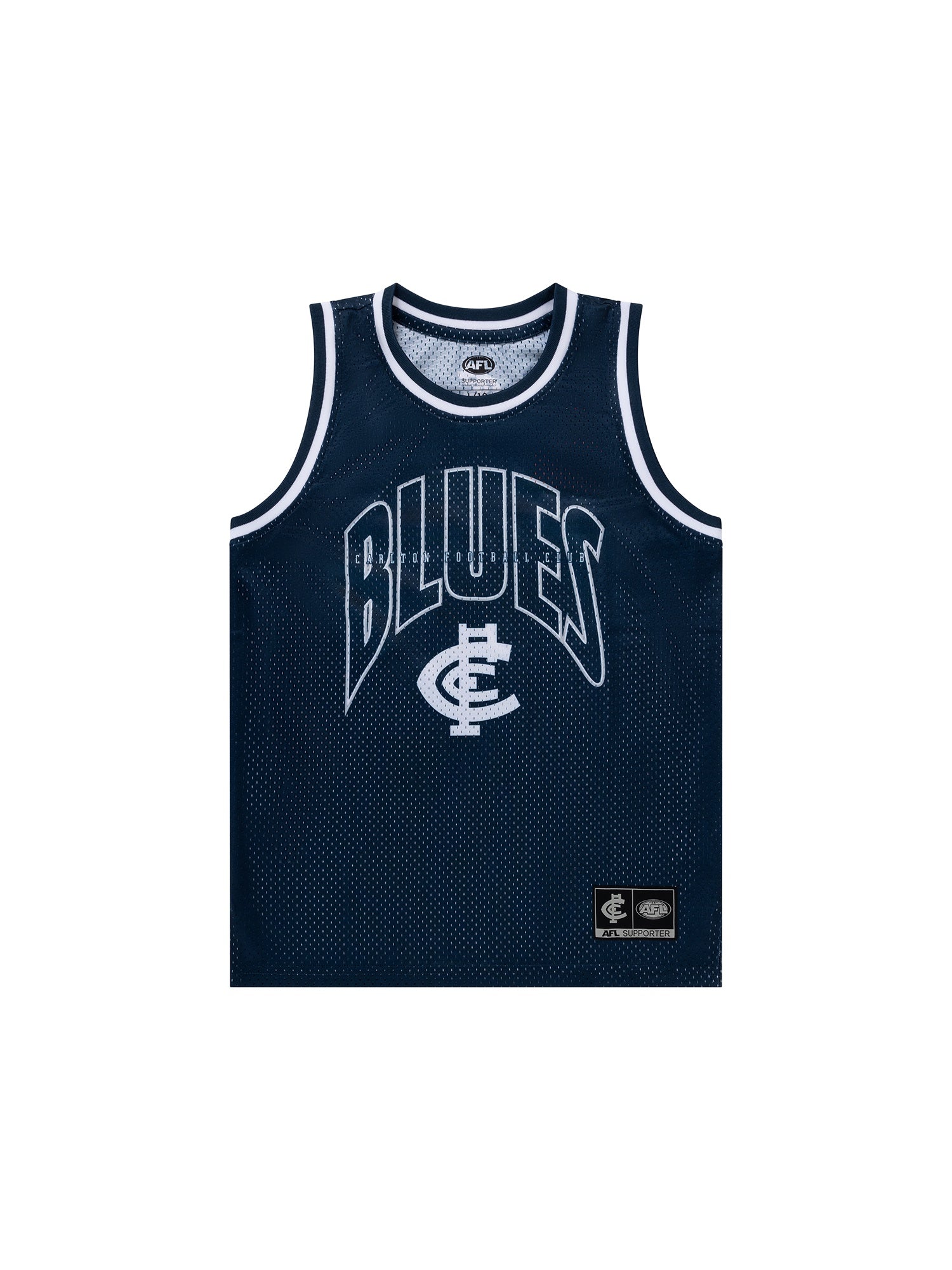 Carlton Blues Youth Basketball Singlet