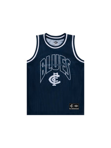 Carlton Blues Youth Basketball Singlet