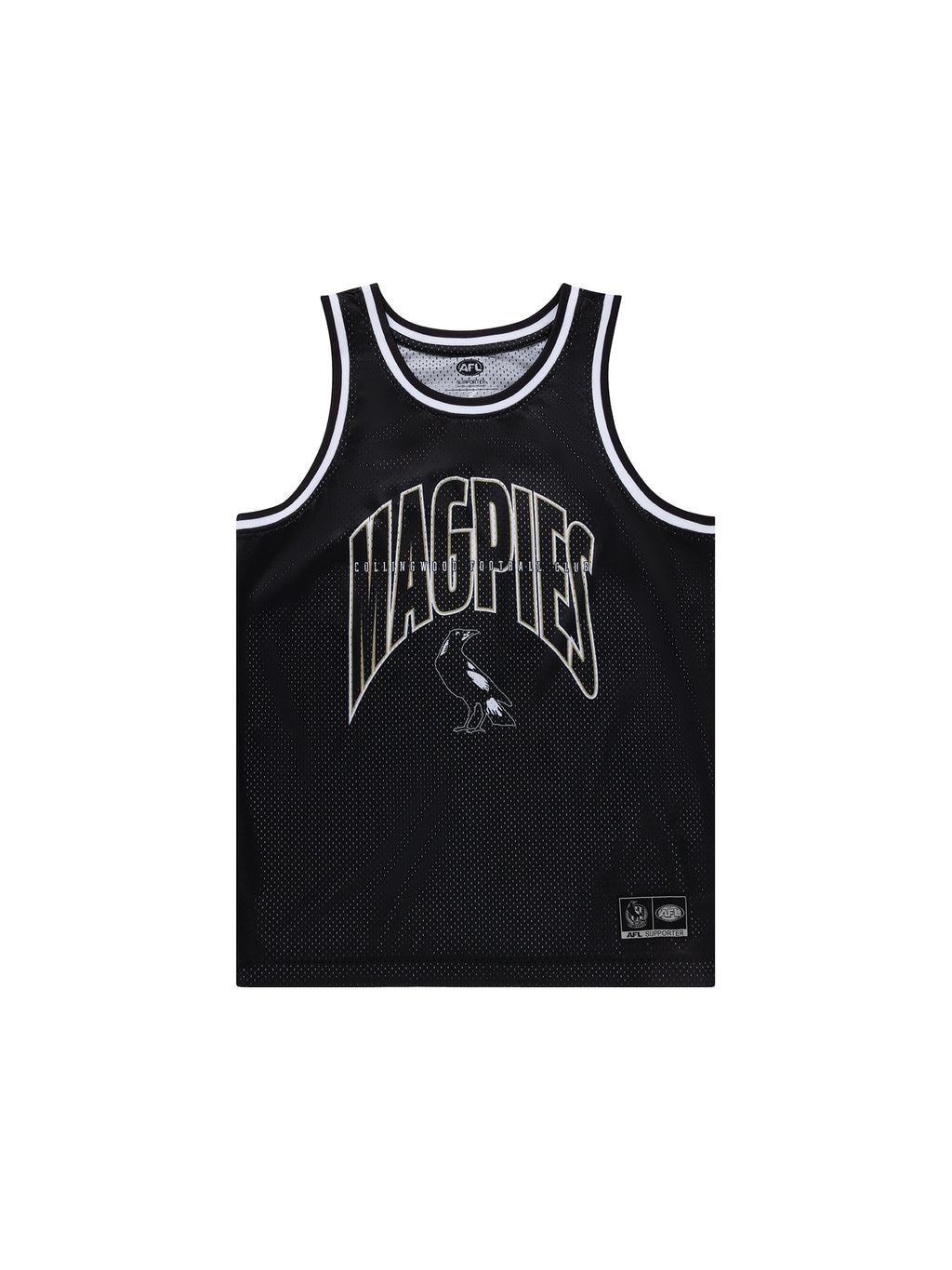 Collingwood Magpies Basketball Singlet