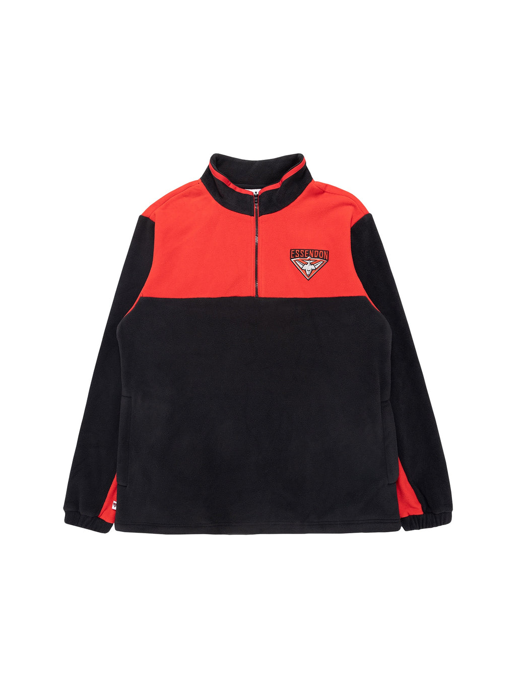 Essendon Bombers 1/4 Zip Polar Fleece Jumper