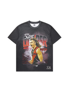 Essendon Bombers Adult Player Tee - Sam Draper