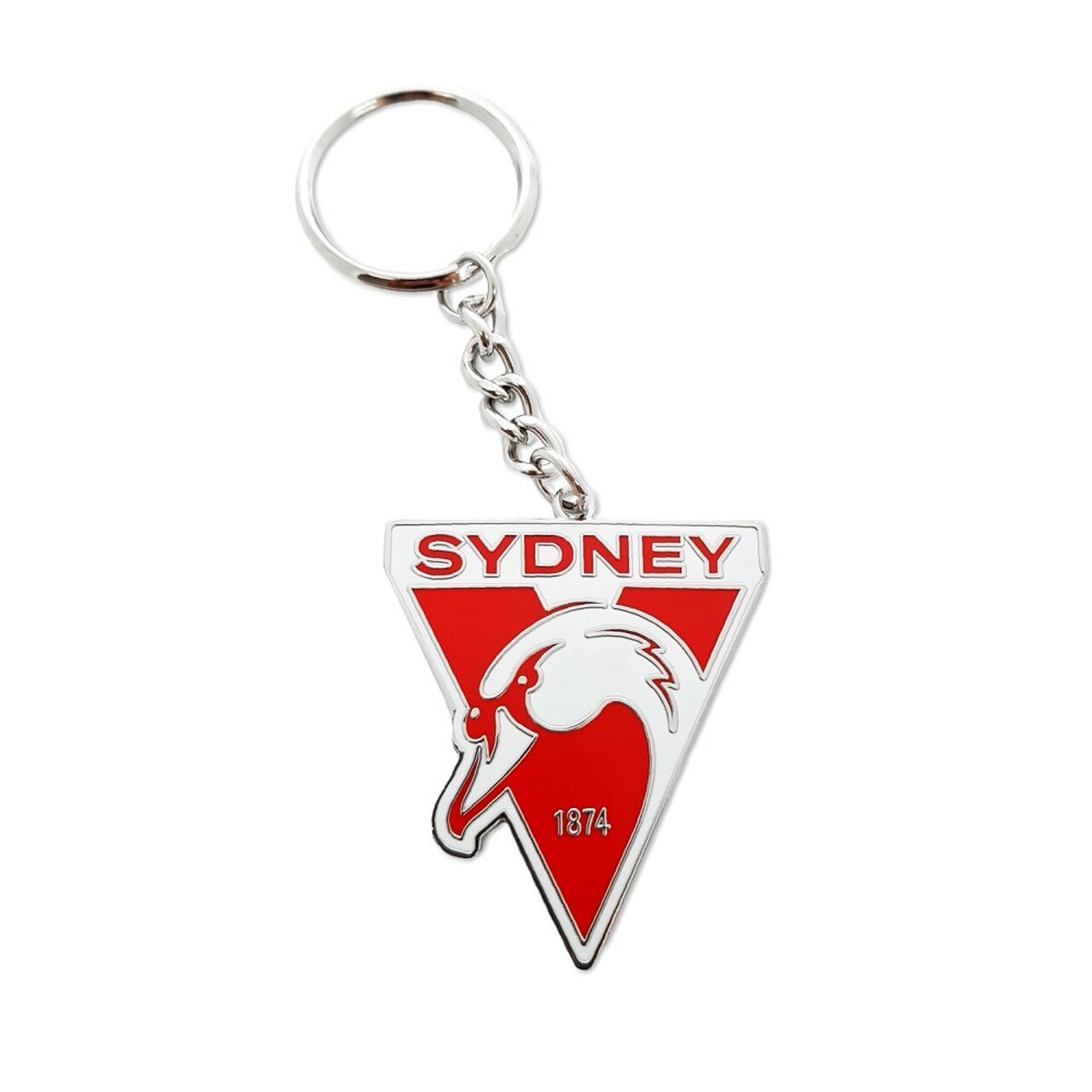Sydney Swans Logo keyring