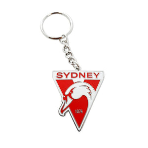 Sydney Swans Logo keyring
