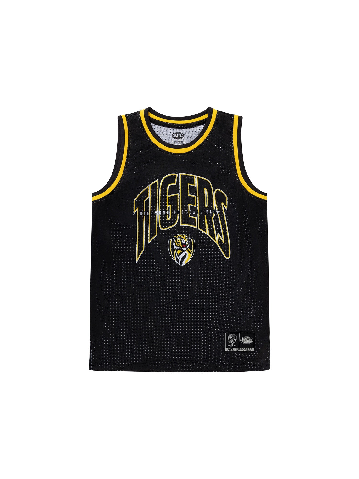 Richmond Tigers Youth Basketball Singlet