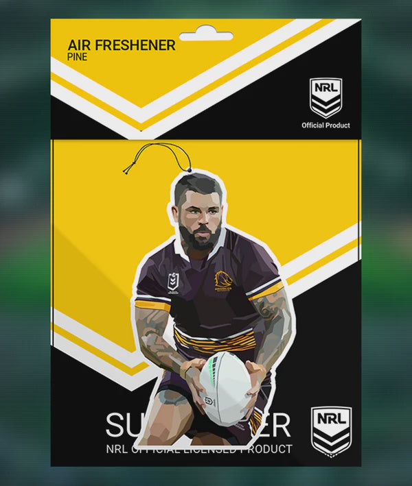 Brisbane Broncos Air Freshener - Adam Reynolds