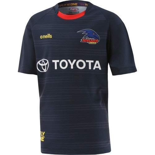 Adelaide Crows 2022 Navy Youth Training Tee