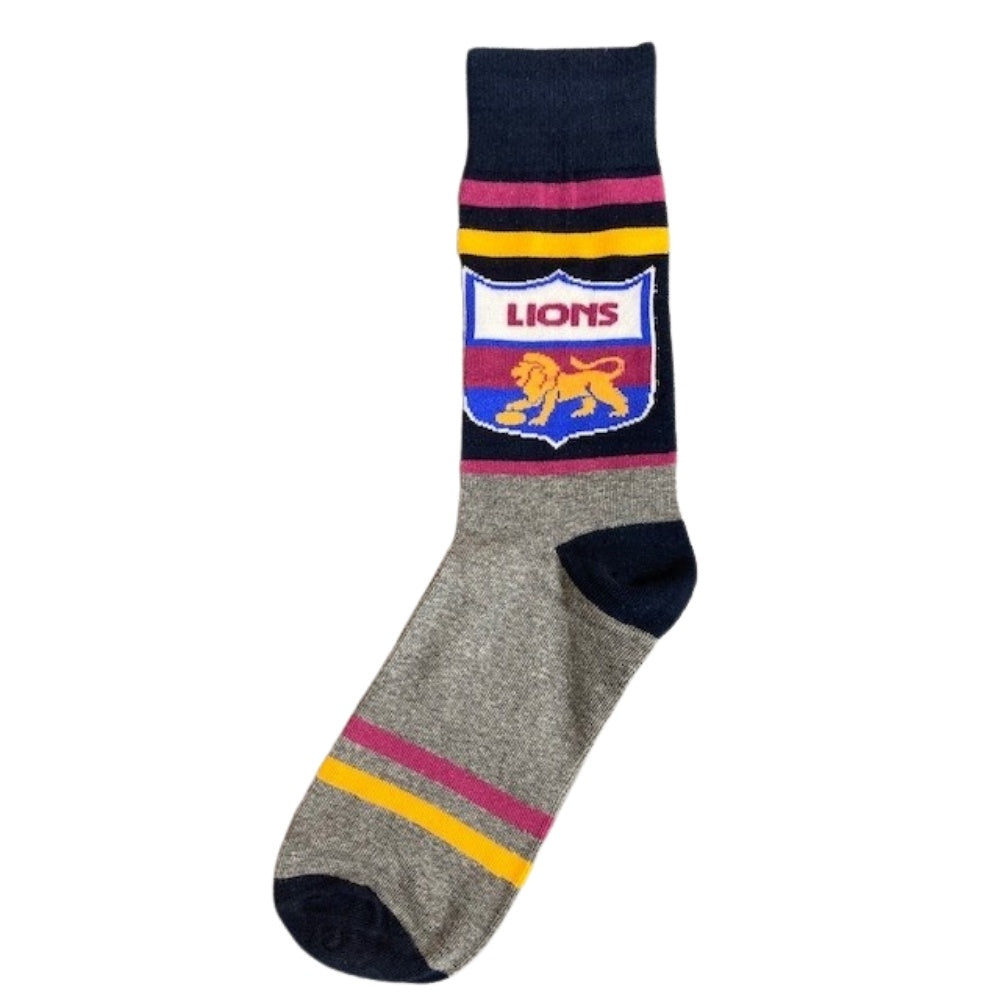 Brisbane Lions retro Socks