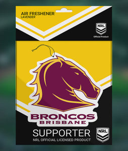 Brisbane Broncos Logo Air Freshener