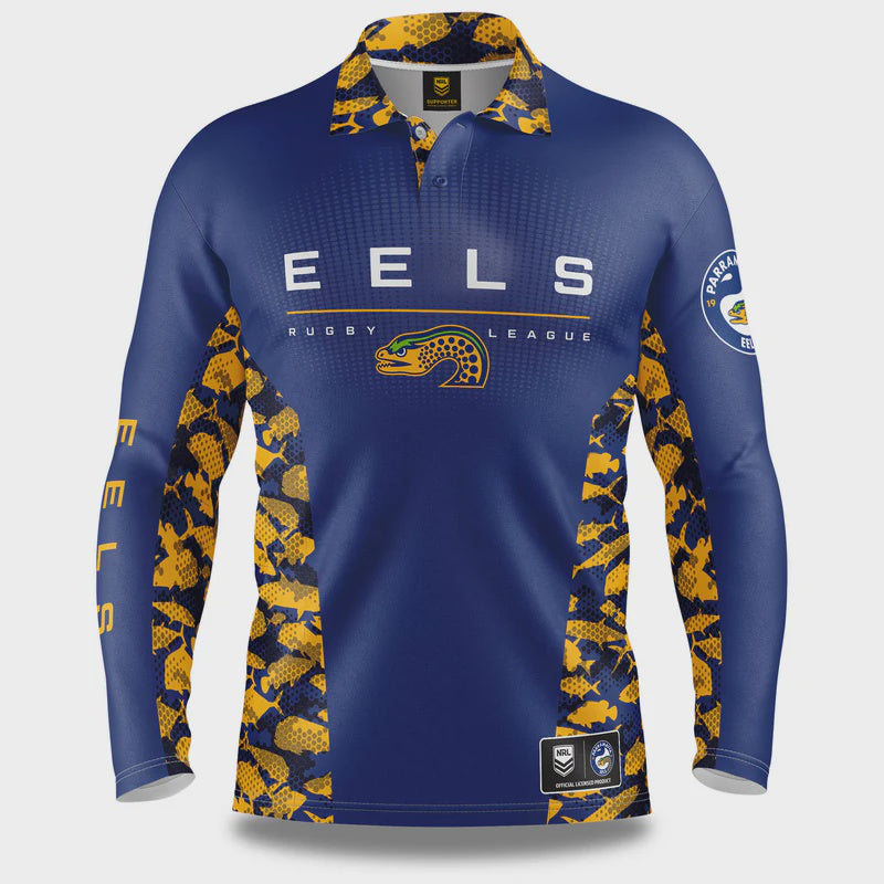 Parramatta Eels Reef Runner Fishing Shirt