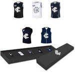 Carlton Blues Guernsey Design Pin Set