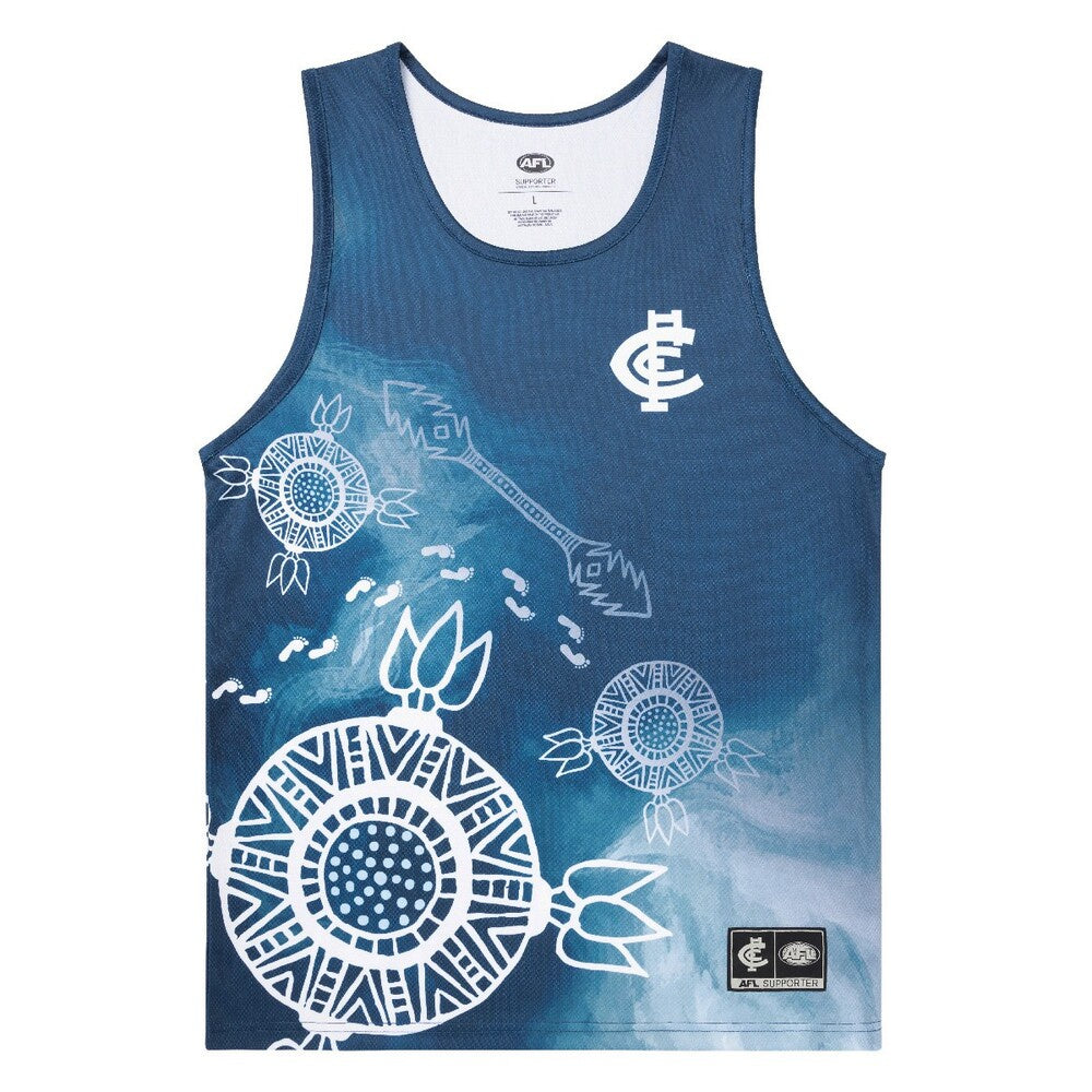 Carlton Blues Indigenous Singlet