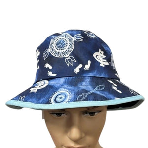 Carlton Blues Indigenous Bucket Hat