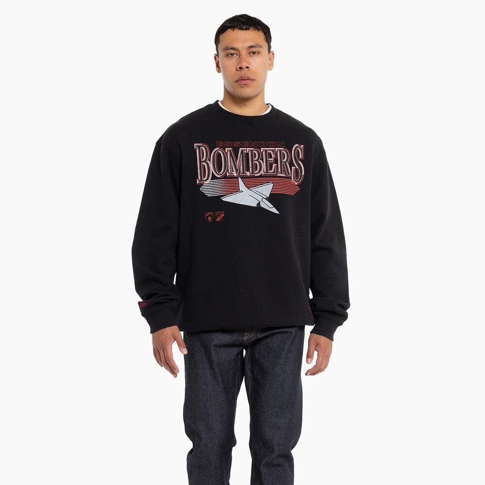 Essendon Bombers Mitchell & Ness Underscore Crew