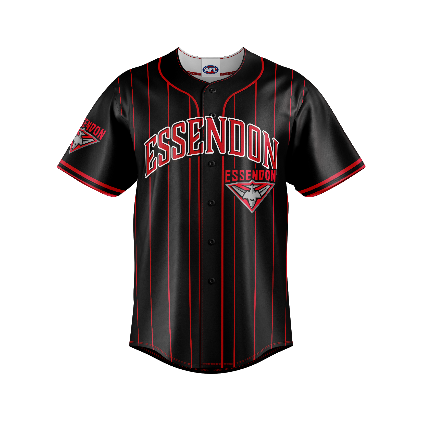 Essendon Bombers "Slugger" Baseball Shirt