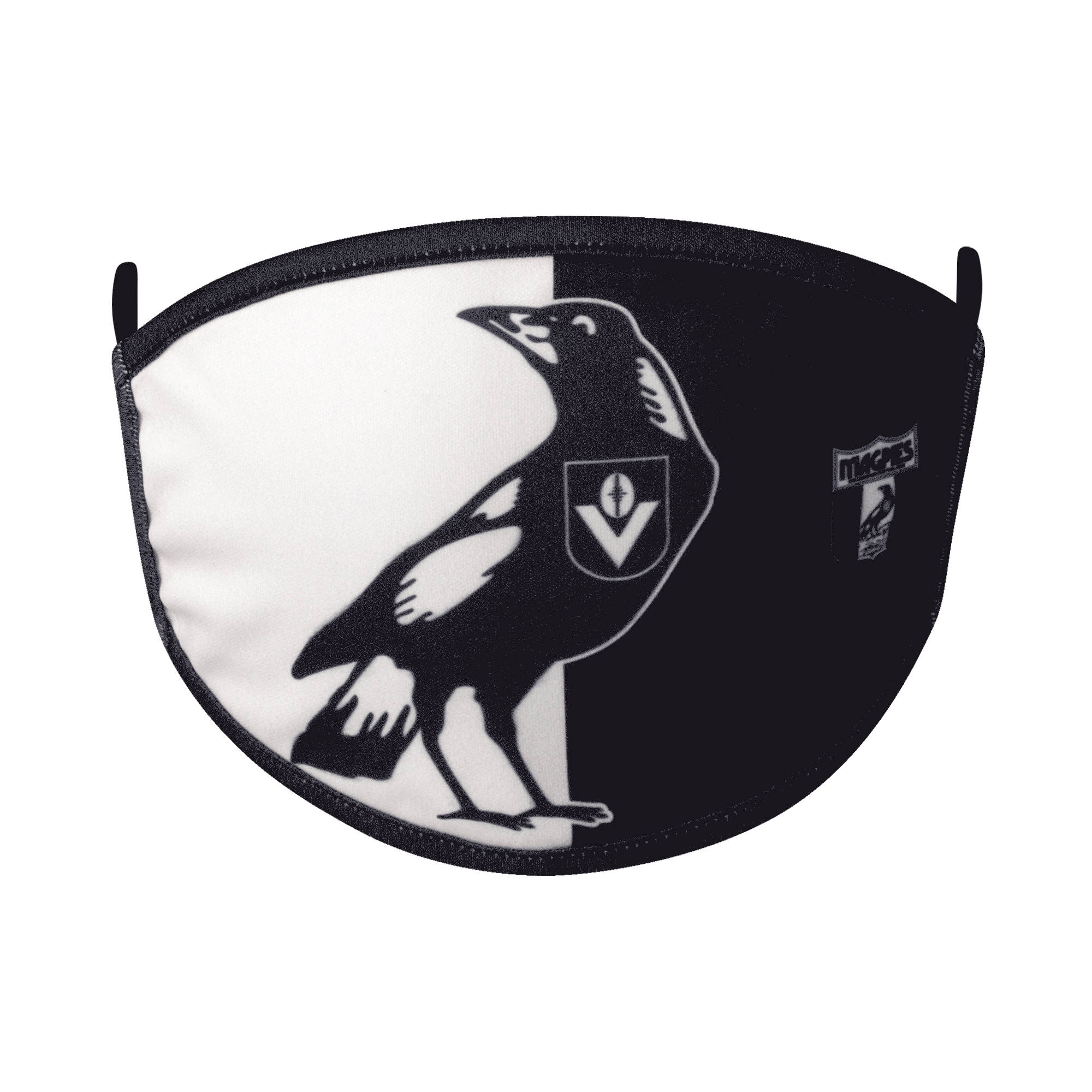 Collingwood Magpies Face Mask - 2 Pack
