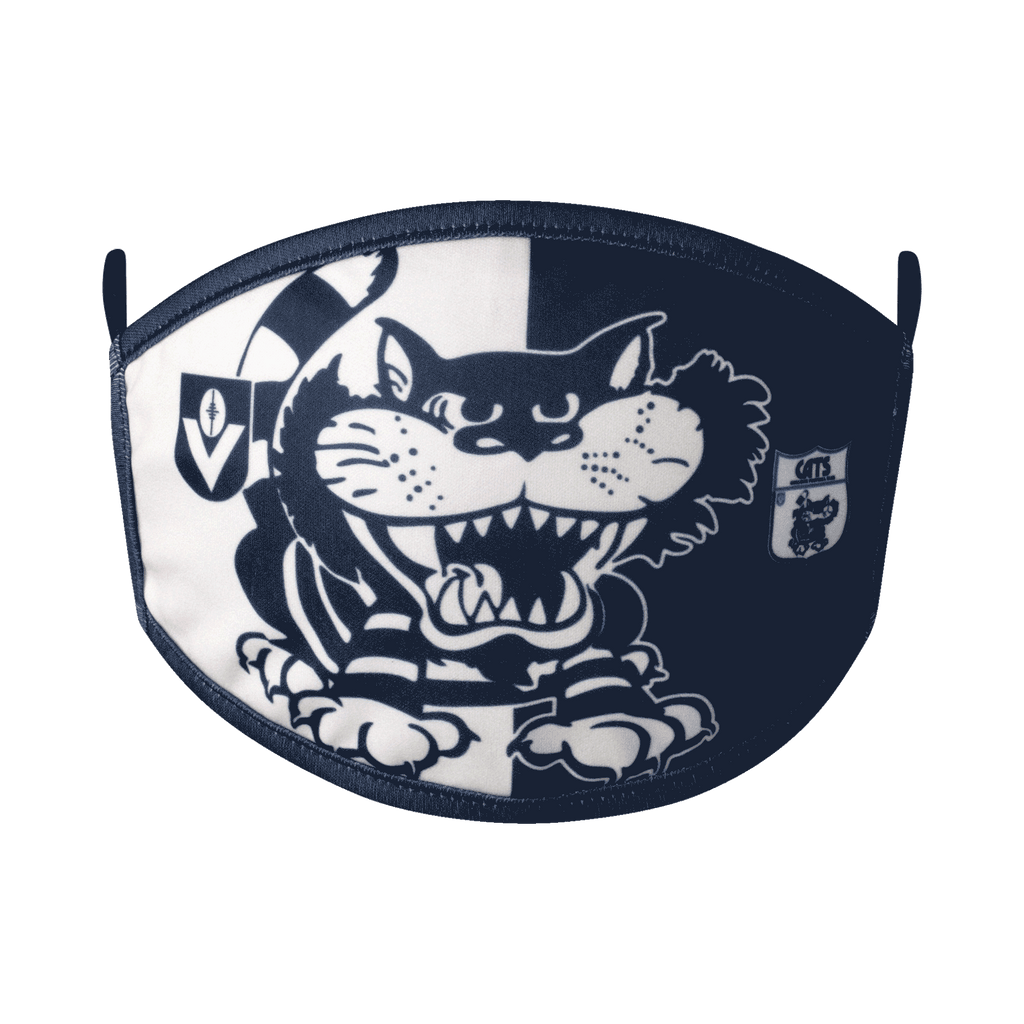 Geelong Cats Face Mask - 2 Pack