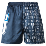 Carlton Blues - Adult Satin Boxer Shorts