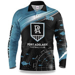 Port Adelaide Power Youth Fish Finder Fishing Shirt