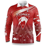 Sydney Swans Fishing Shirt - Fish Finder