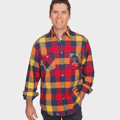 Adelaide Crows Flannel  Shirt