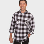 Collingwood  Magpies Flannel Shirt