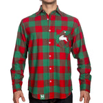 South Sydney Rabbitohs Lumberjack Flannel Shirt