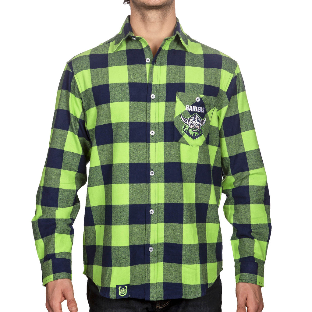 Canberra Raiders Lumberjack Flannel Shirt