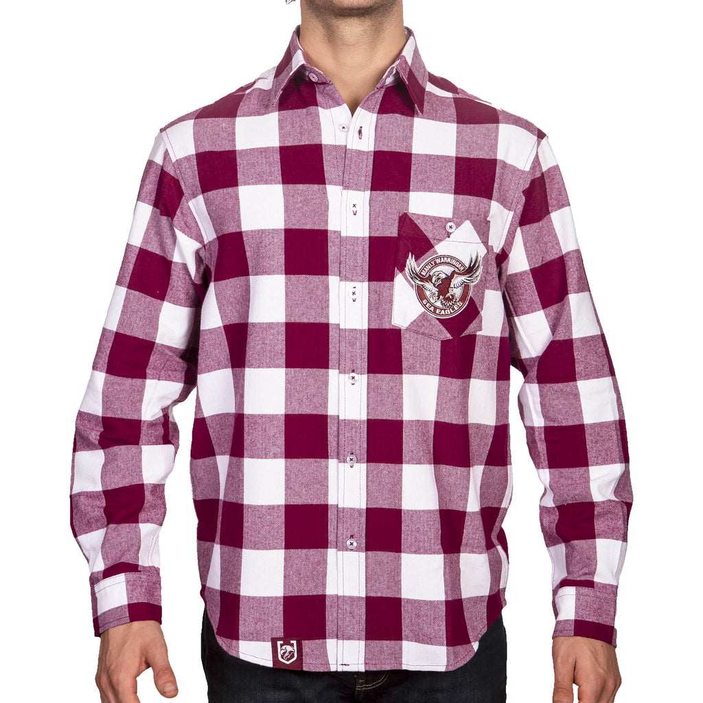 Manly Sea Eagles Lumberjack Flannel Shirt