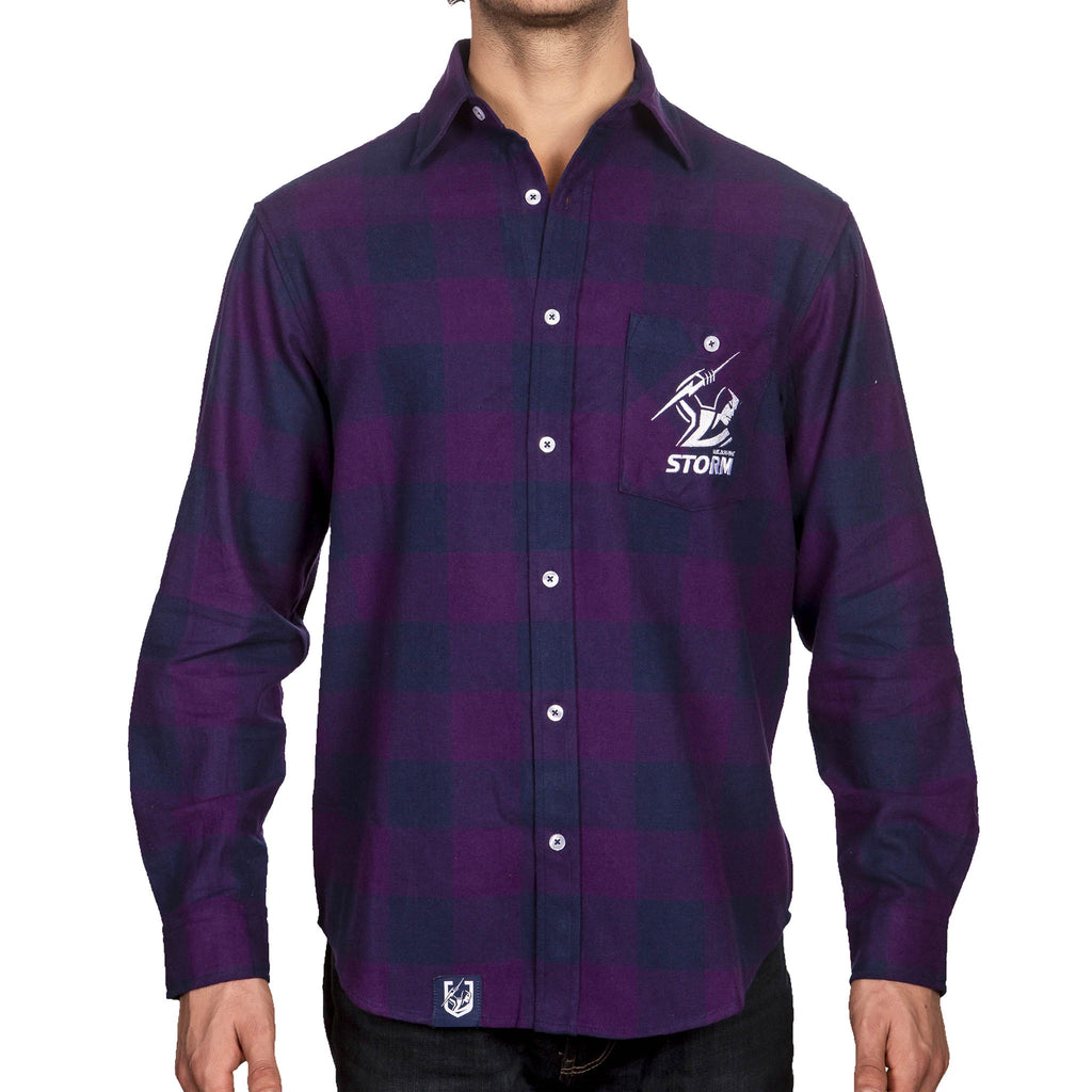 Melbourne Storm  Flannel Shirt