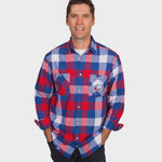Western Bulldogs  Flannel Shirt