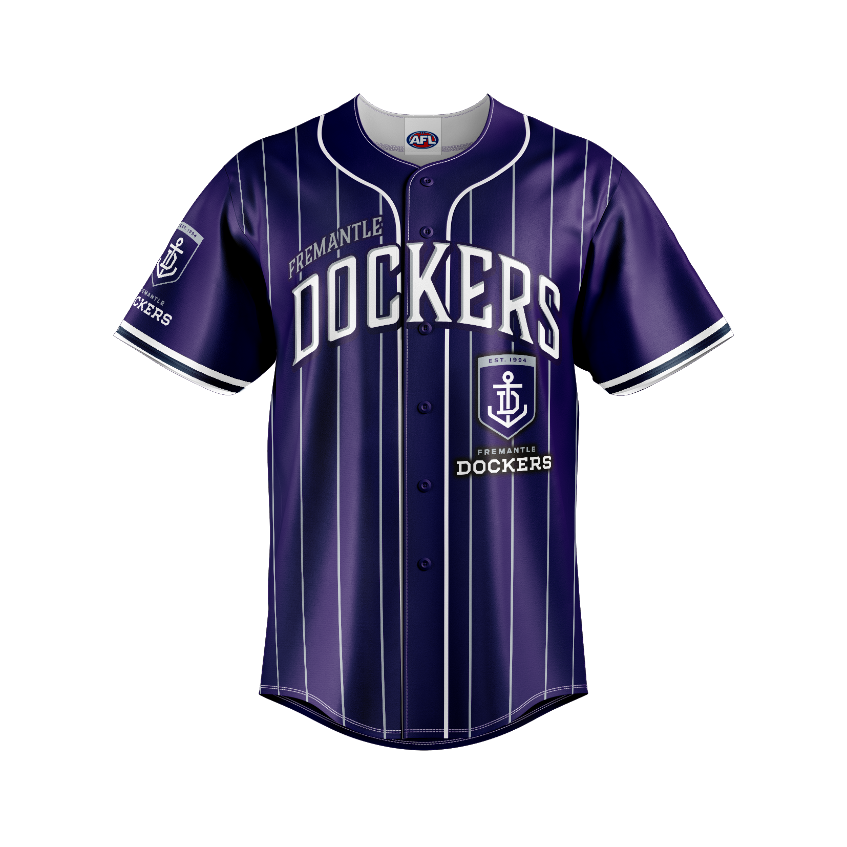 Fremantle Dockers "Slugger" Baseball Shirt