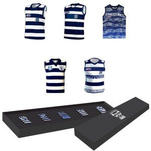 Geelong Cats Guernsey Design Pin Set