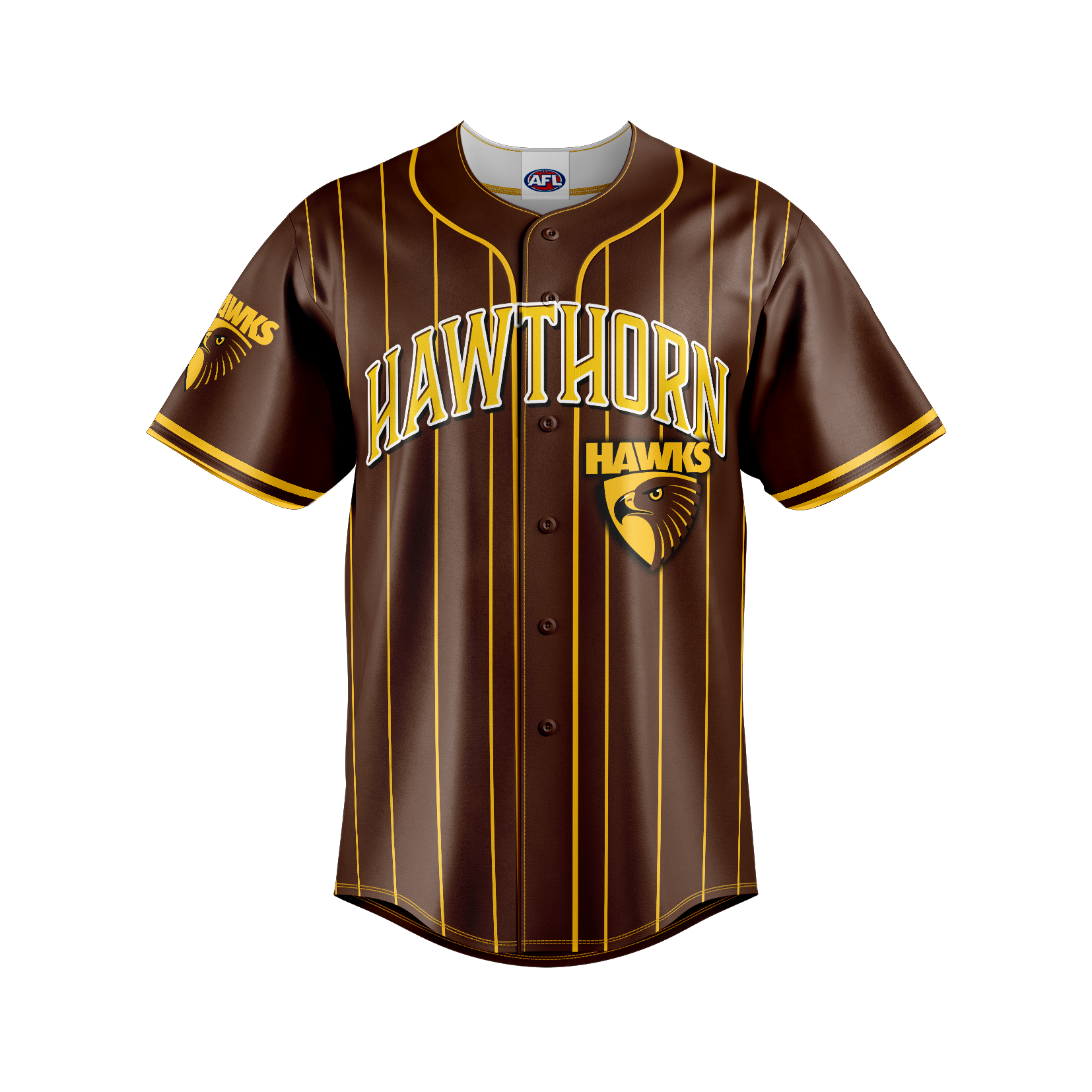 Hawthorn Hawks "Slugger" Baseball Shirt