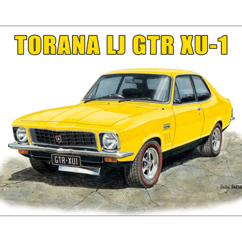 Holden Torana LJ GTR  XU - 1 Tin Sign