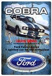 Ford Falcon Cobra Tin Sign