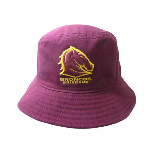 Brisbane Broncos Twill Bucket Hat