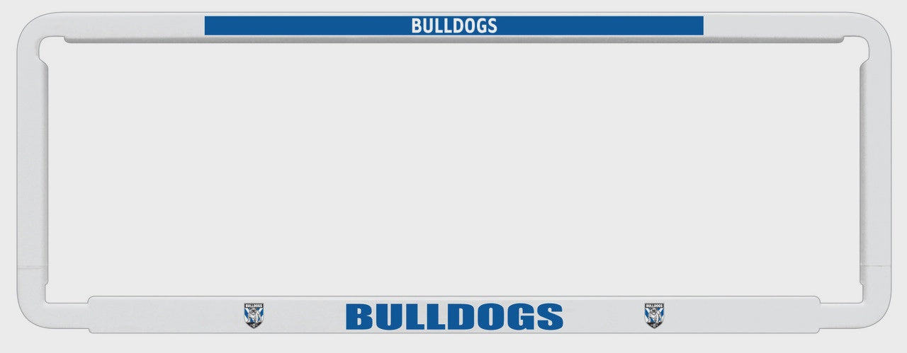 Canterbury Bulldogs License Plate Surround - Frame