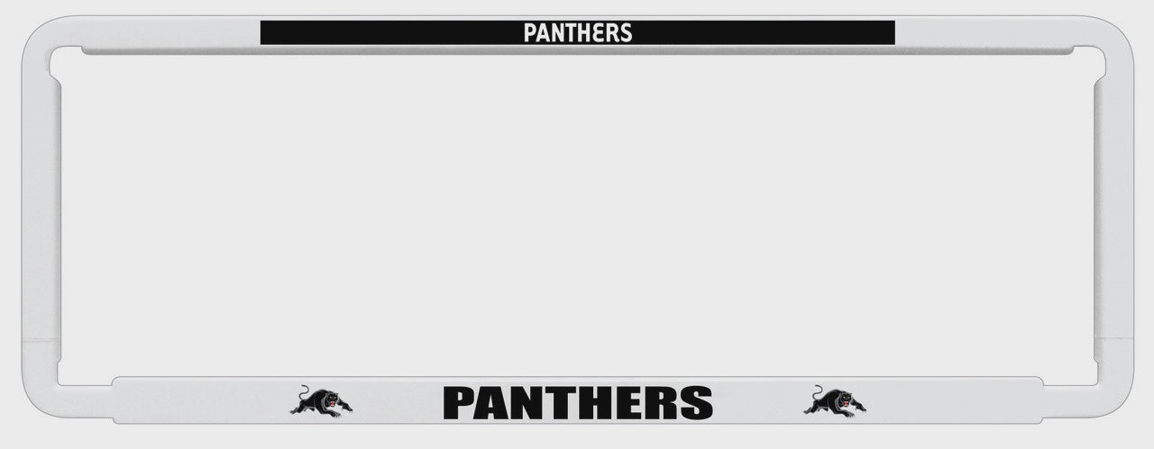 Penrith Panthers License Plate Surround - Frame
