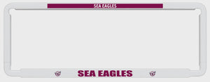 Manly Sea Eagles License Plate Surround - Frame