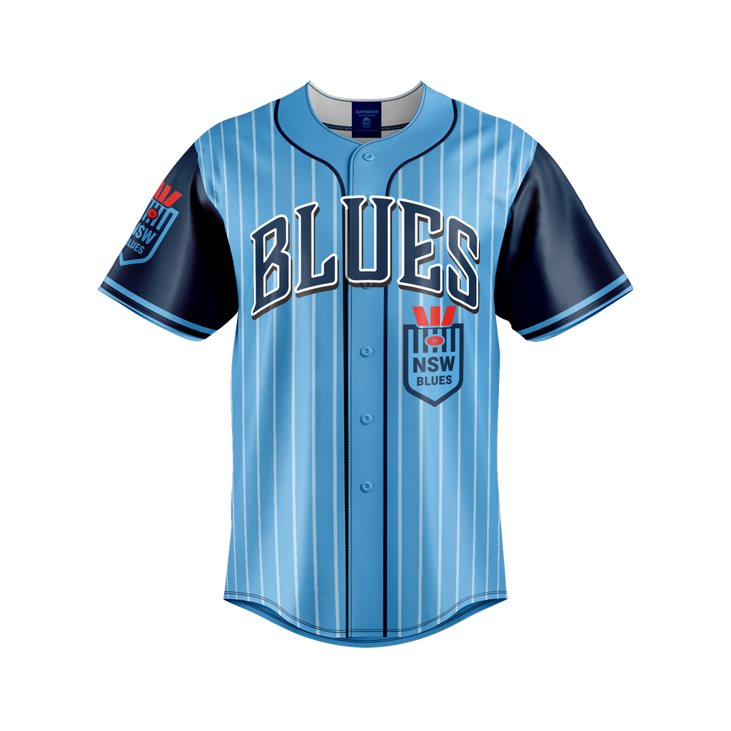 New South Wales Blues "Slugger" Baseball Shirt