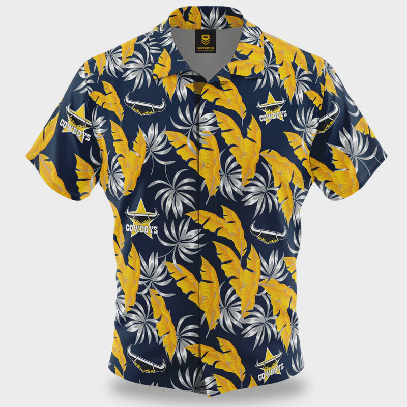 North Queensland Cowboys Paradise Hawaiian Shirt