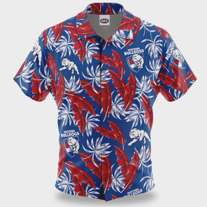 Western Bulldogs Paradise Hawaiian Shirt