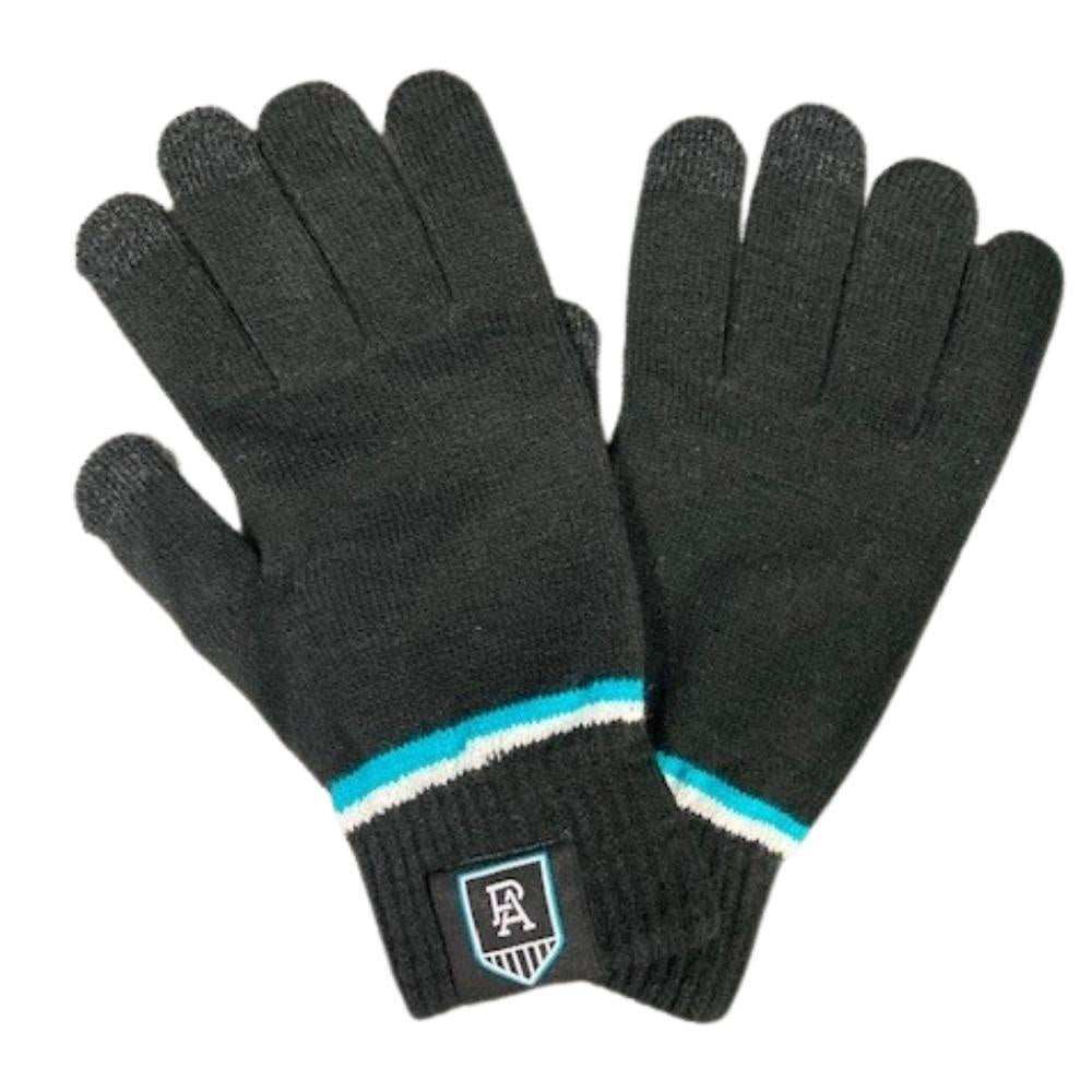 Port Adelaide Power Touchscreen Gloves