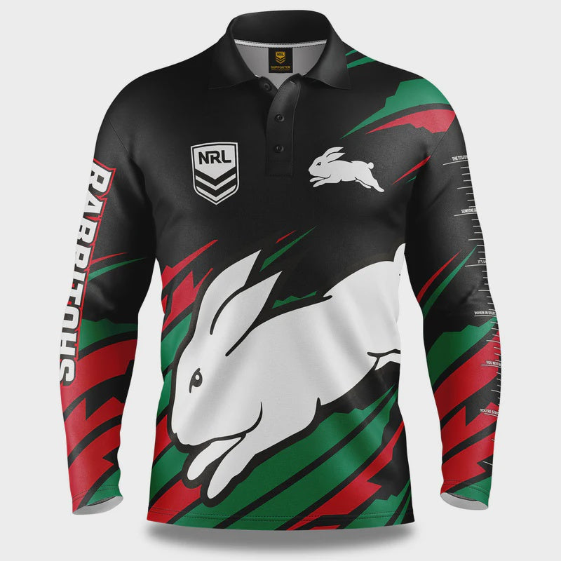 South Sydney Rabbitohs "Ignition" Fishing Shirt
