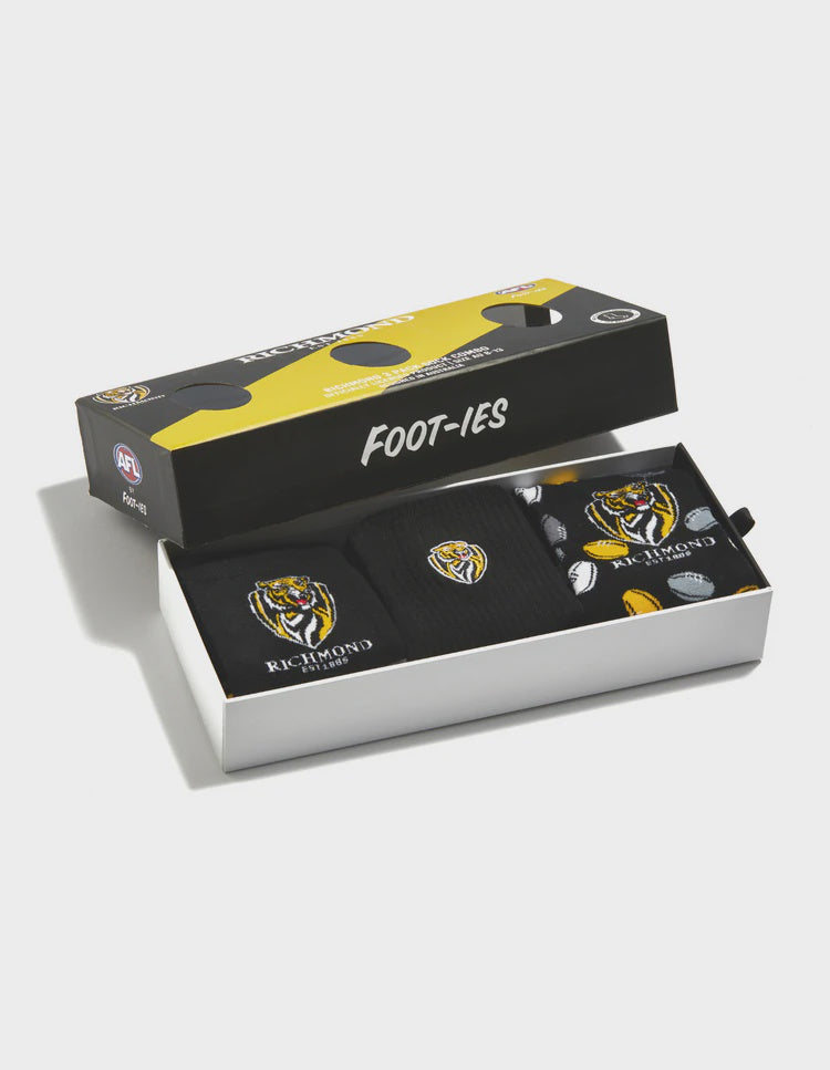 Richmond Tigers Socks - 3 Pack